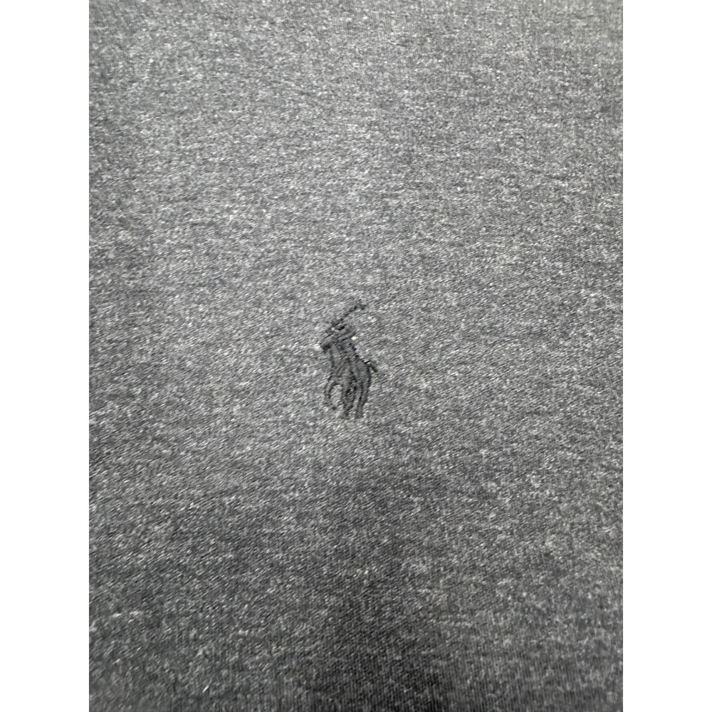Polo Ralph Lauren Mens 2XB Charcoal Gray Heather Short Sleeve Cotton Polo Shirt - Picture 2 of 8